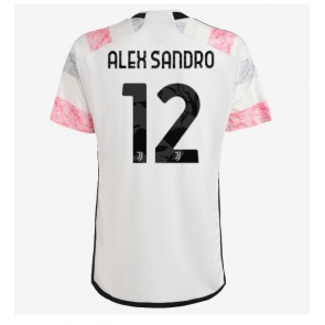Juventus Alex Sandro #12 Replika Udebanetrøje 2023-24 Kortærmet